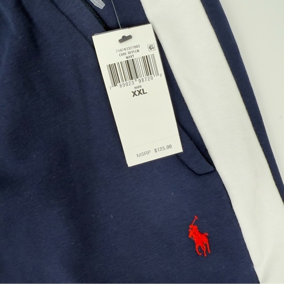 Polo Ralph Lauren Men’s size XXL Pony Logo Soft Cotton jogger Pants Navy NWT - Picture 8 of 8